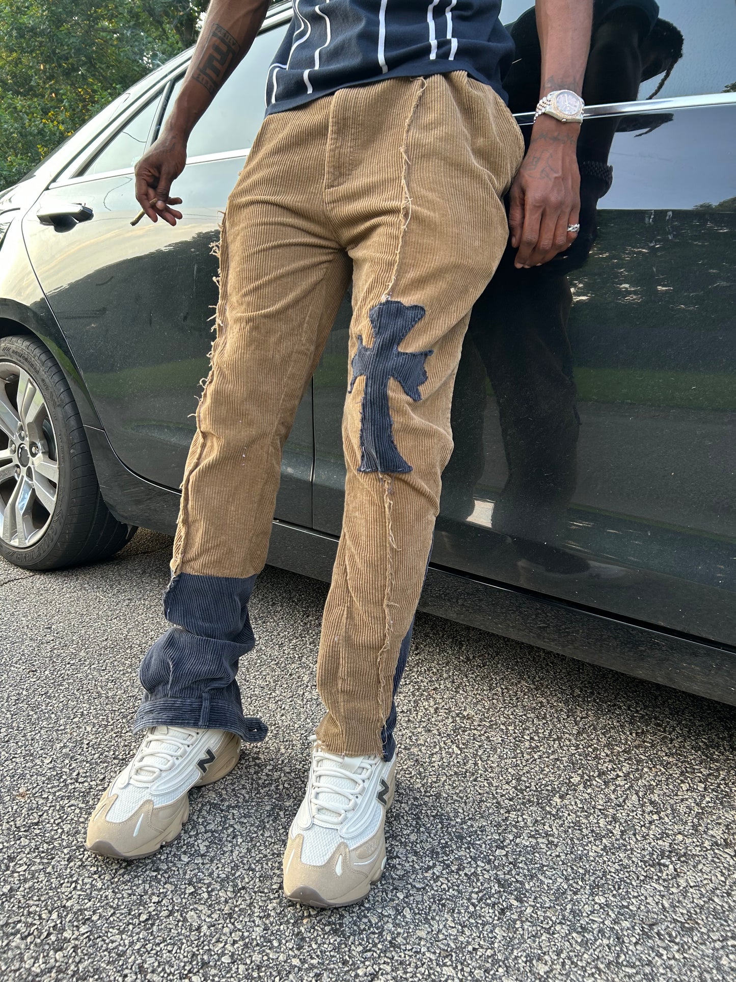 “Stunna Chrome Corduroy Pants” 1/1