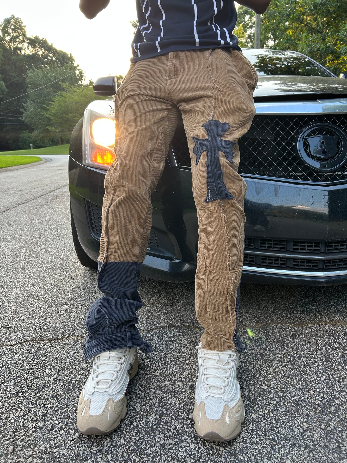 “Stunna Chrome Corduroy Pants” 1/1