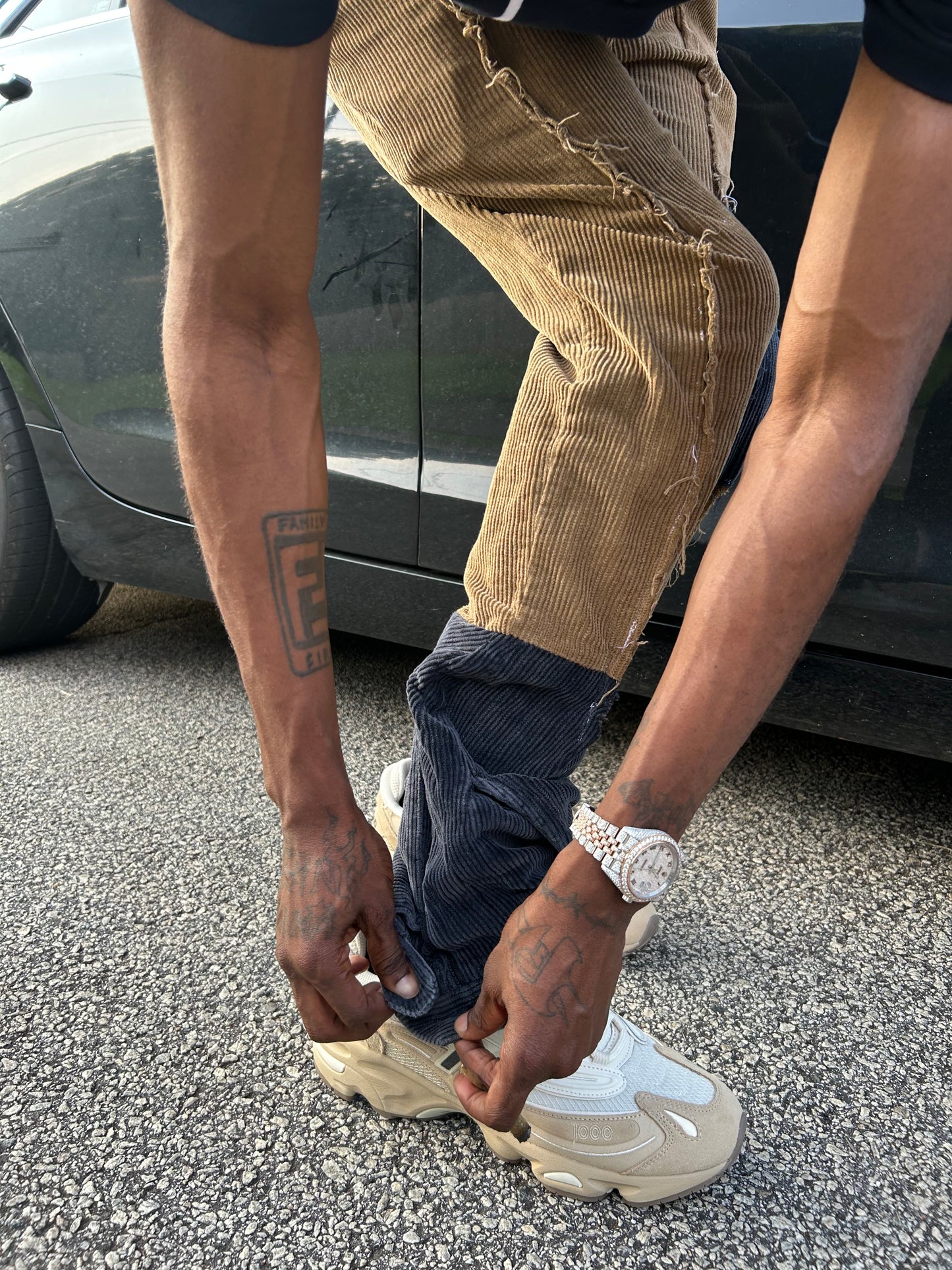 “Stunna Chrome Corduroy Pants” 1/1