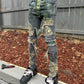 “K Stunna Chrome Camo” Jeans